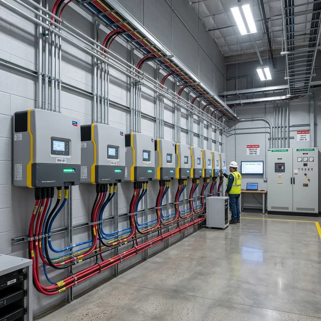 Inverter rooms & hybrid systems